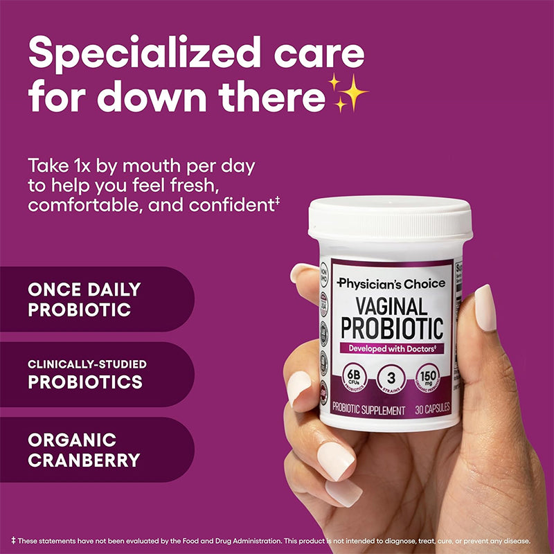 Physician's CHOICE Vaginal Probiotics for Women
