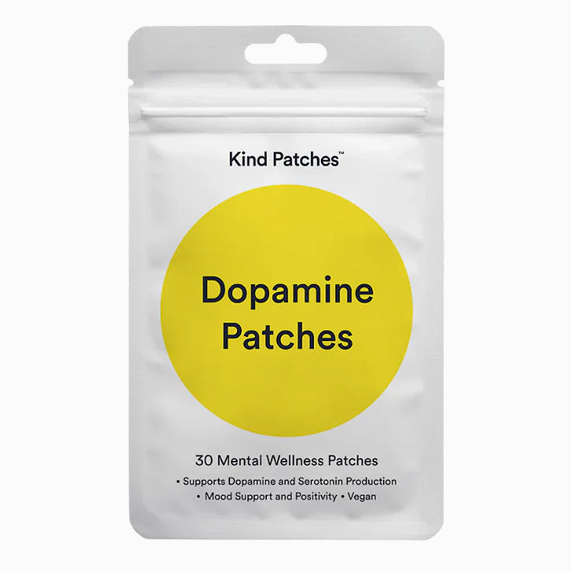 Dopamine patches for natural mood support and mental wellness