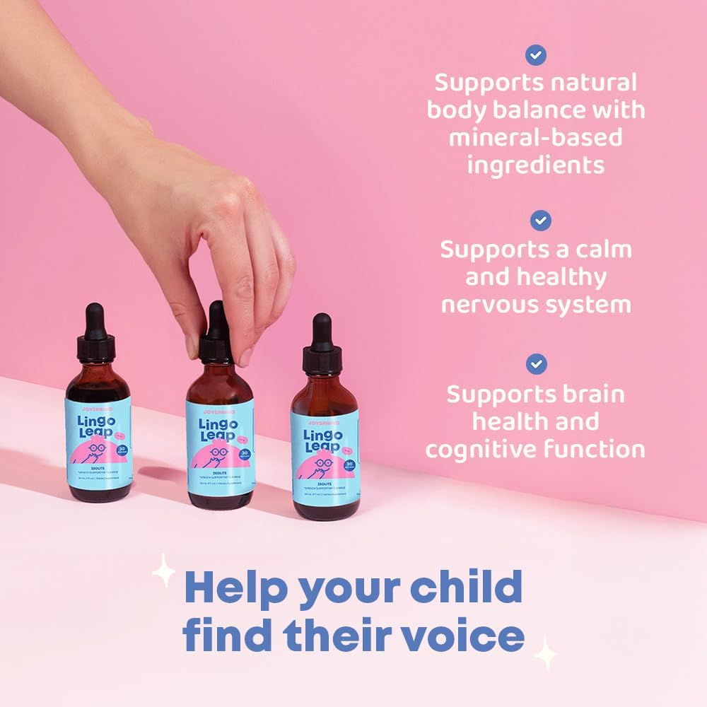 Natural children's supplement for speech development and communication"