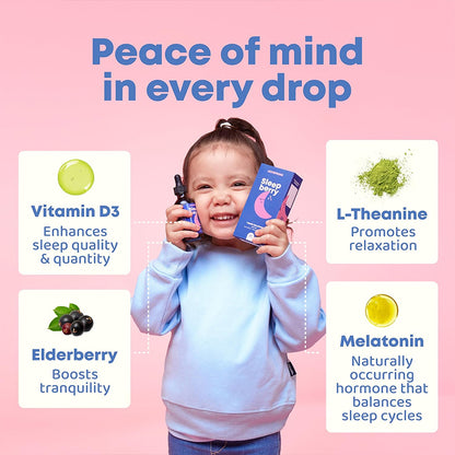 Safe melatonin sleep support for children bedtime routine