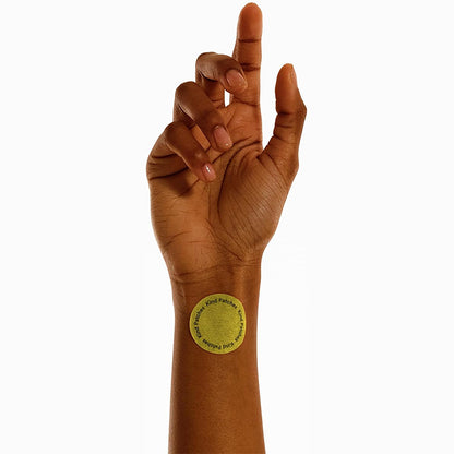 Natural energy patches for sustained daily vitality