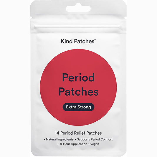 Extra strong period patches for menstrual comfort