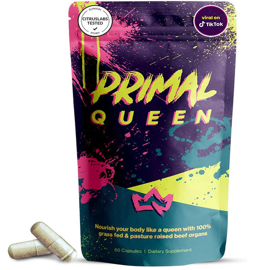 Female-Optimized Beef Organ Superfood Supplement - Premium grass-fed organ meat capsules designed for women's health and energy