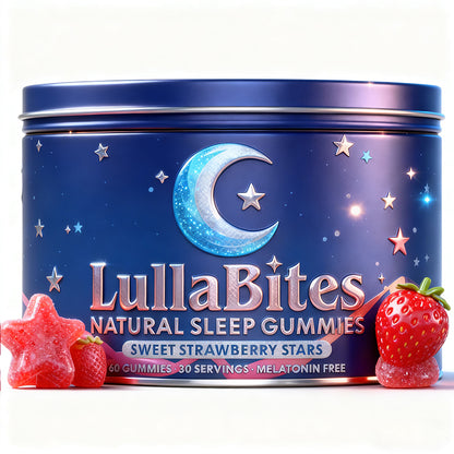 Natural Sleep Gummies - melatonin sleep support supplement for better rest and relaxation
