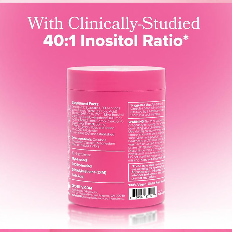 "Women's ovarian wellness supplement supporting menstrual cycle regularity and reproductive health"