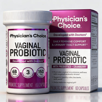 "Vaginal probiotics for women by Physician's CHOICE for intimate health"