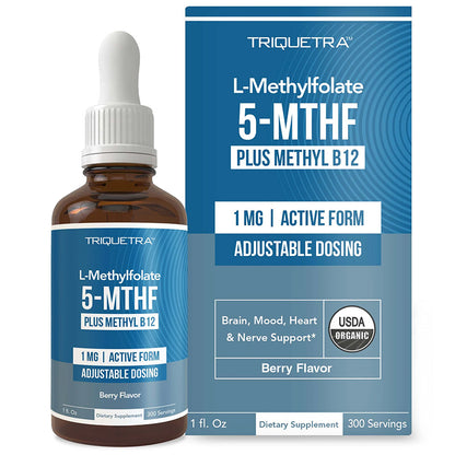Triquetra Health premium holistic wellness supplement bottle featuring natural mind-body-spirit balance formula