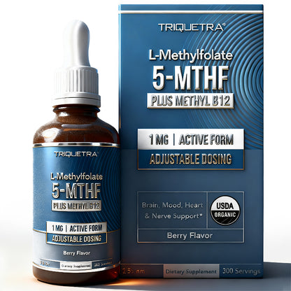 Triquetra Health premium holistic wellness supplement bottle featuring natural mind-body-spirit balance formula