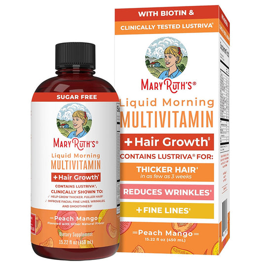 MaryRuth Organics Liquid Multivitamin + Hair Growth