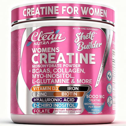 Creatine supplement specifically formulated for women's fitness needs