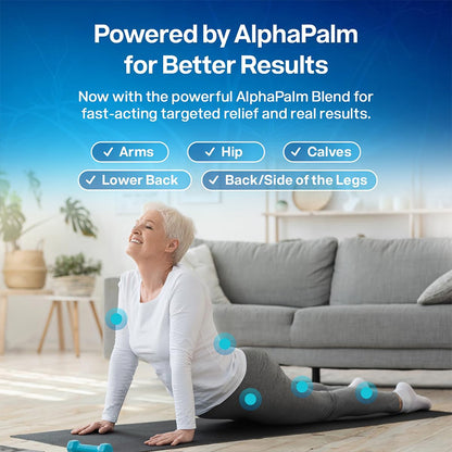  "Premium sciatic pain relief supplement showing third-party tested quality formula"