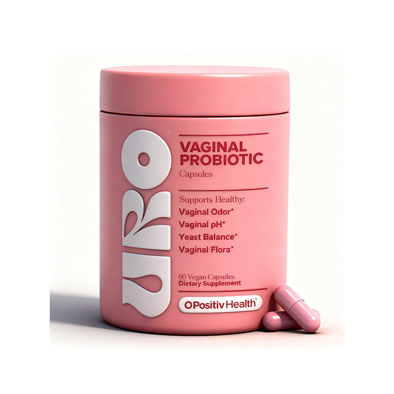 "O Positiv URO vaginal probiotics for women's urinary and intimate health"