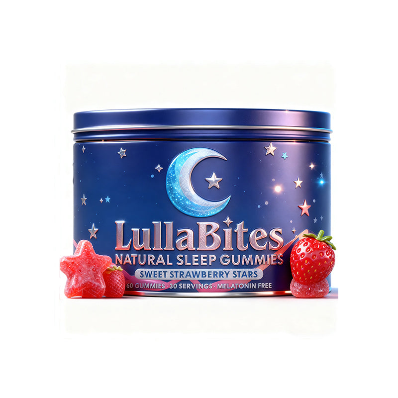 Natural Sleep Gummies - melatonin sleep support supplement for better rest and relaxation
