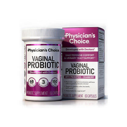 "Vaginal probiotics for women by Physician's CHOICE for intimate health"