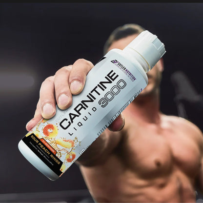 "Fast-absorbing liquid L-Carnitine supplement for energy and fat burning"