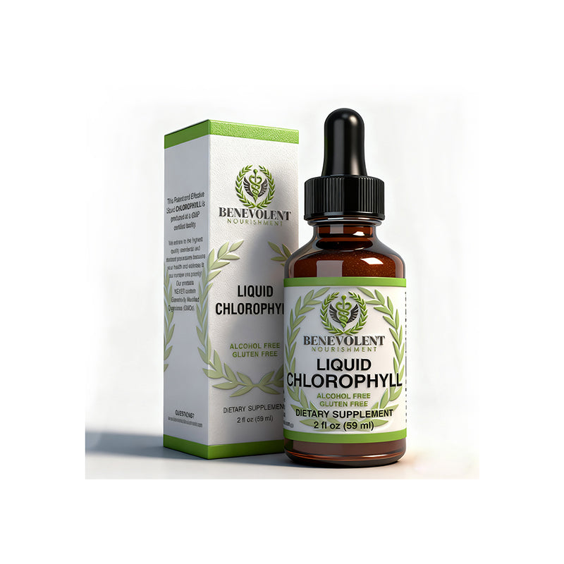 Benevolent Nourishment premium health supplement bottle showcasing natural wellness and vitality support formula