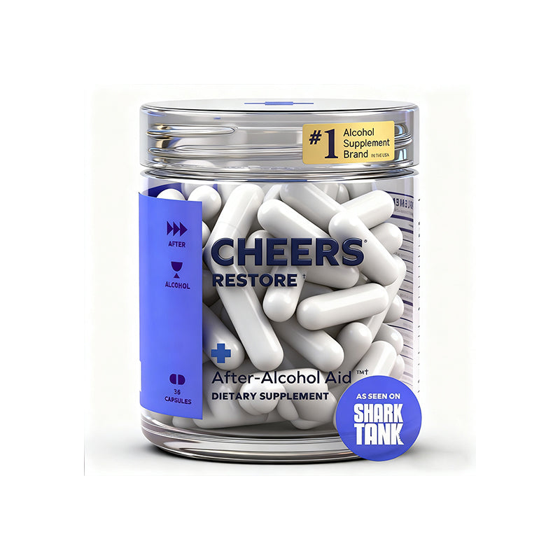 Cheers Restore recovery supplement for wellness and post-workout support