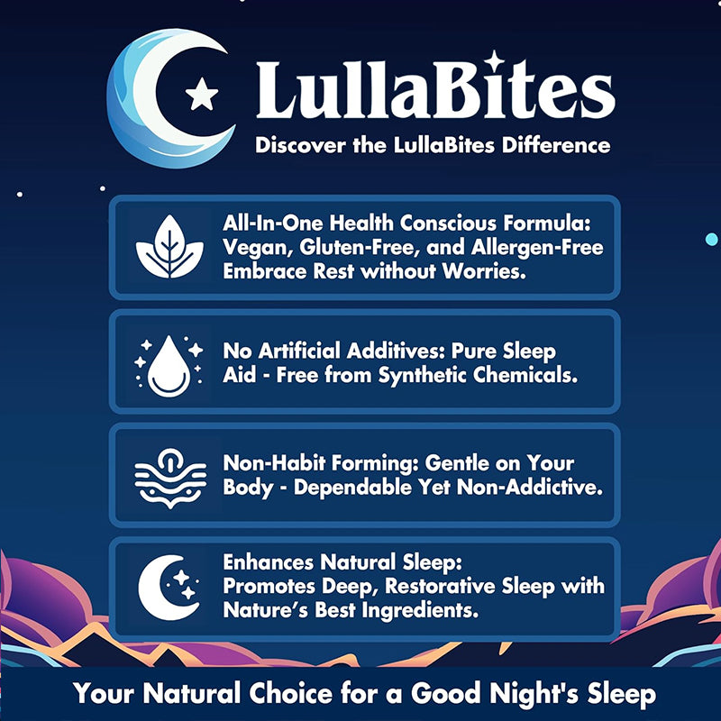 "Natural Sleep Gummies packaging and bottle - Vitalisen premium sleep supplement made in USA"
