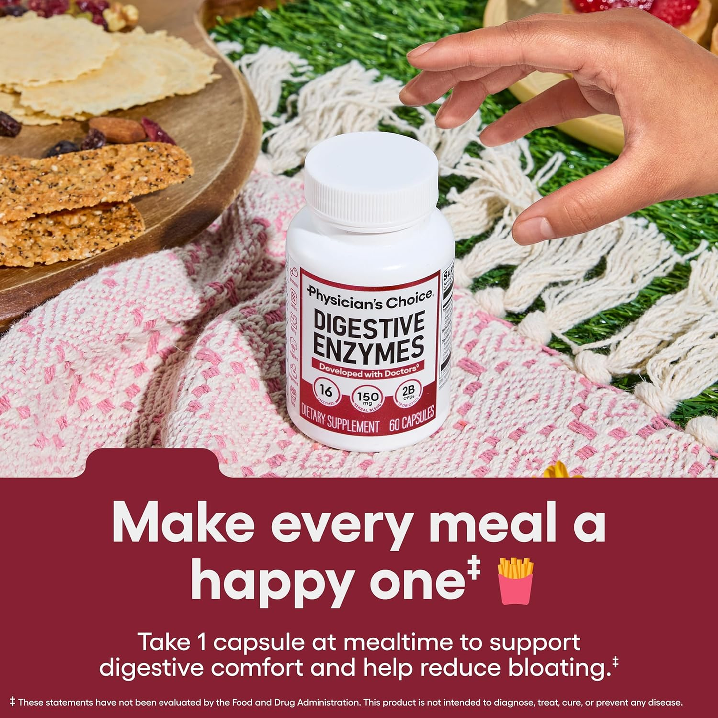 "Natural digestive support supplement for better nutrient absorption"