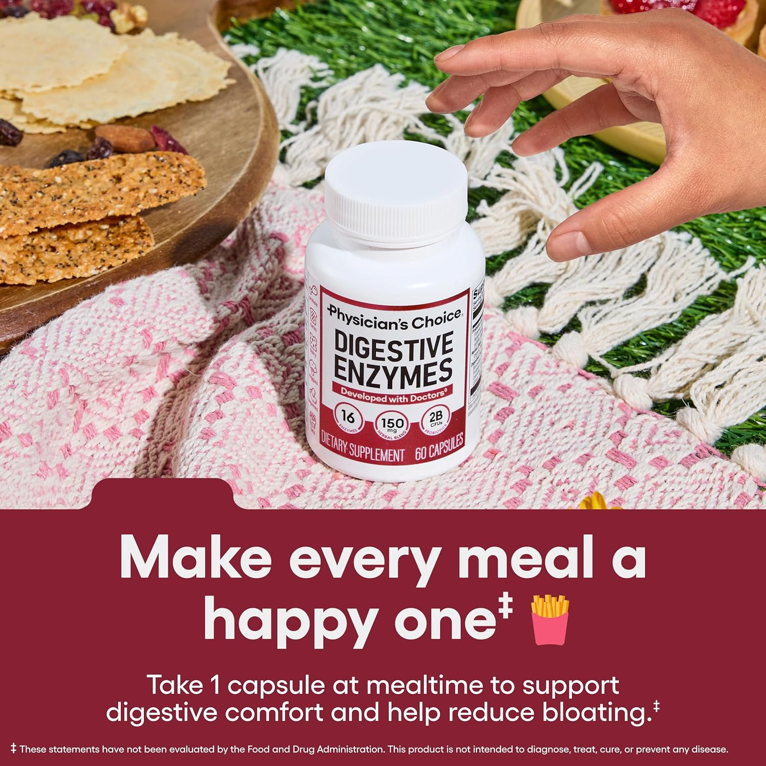 "Natural digestive support supplement for better nutrient absorption"
